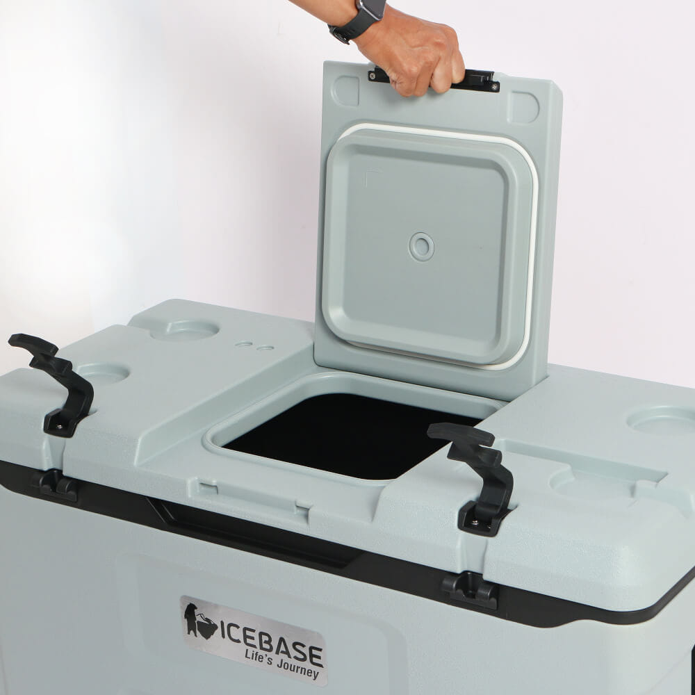 กระติกน้ำแข็งเก็บความเย็น ICEBASE รุ่น CLT-050GY (TITAN) ขนาด 50 ลิตร สีเทา_9